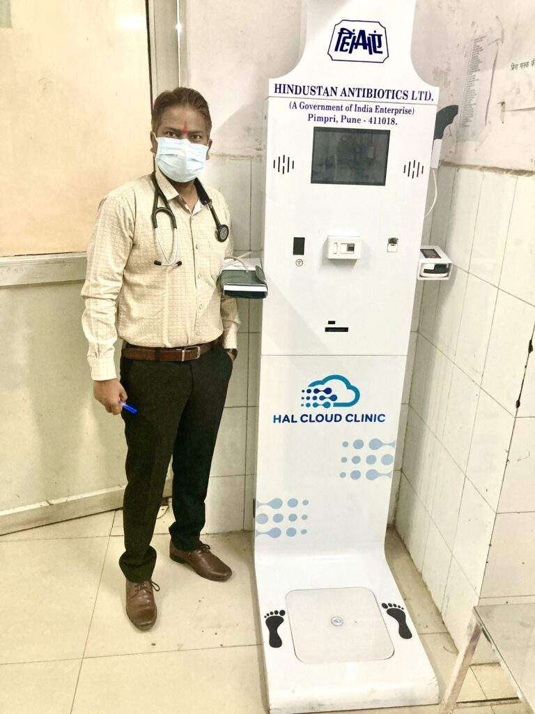 Digital Health ATM Machine from Hindustan Antibiotics Ltd.